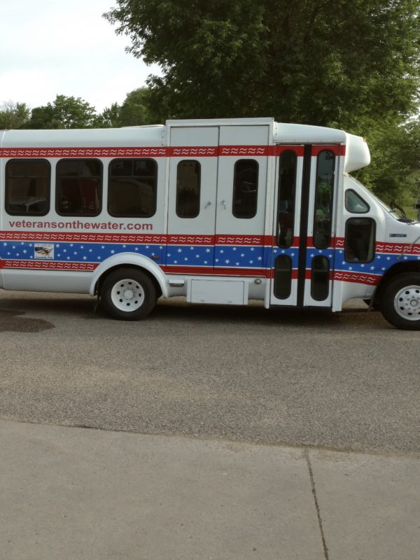 Wheelchair Accessible Bus Transportation for Veteran Fishing Trips